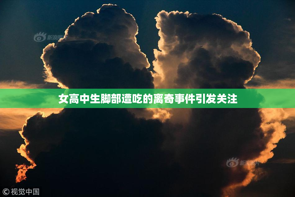 女高中生脚部遭吃的离奇事件引发关注