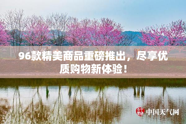 96款精美商品重磅推出，尽享优质购物新体验！