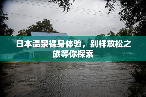 日本温泉裸身体验，别样放松之旅等你探索