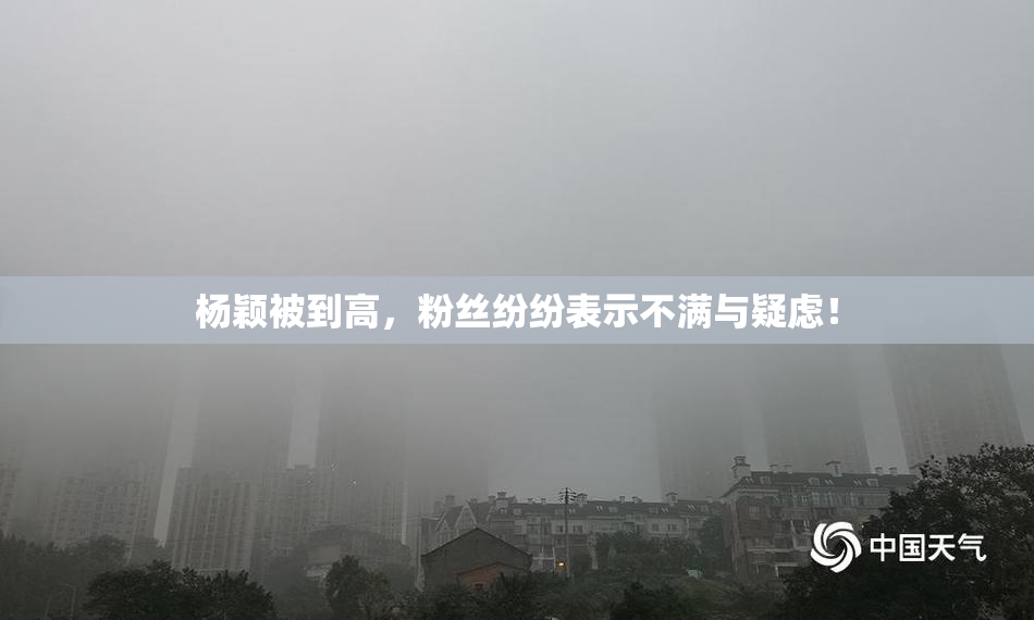 杨颖被到高，粉丝纷纷表示不满与疑虑！