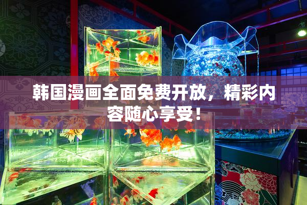 韩国漫画全面免费开放，精彩内容随心享受！