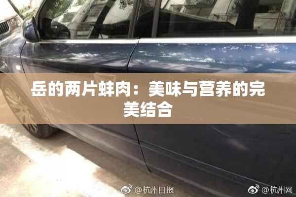 岳的两片蚌肉：美味与营养的完美结合