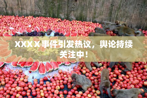 XXXⅩ事件引发热议，舆论持续关注中！