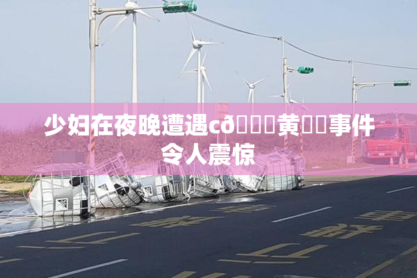 少妇在夜晚遭遇c🔞黄❌‌事件令人震惊