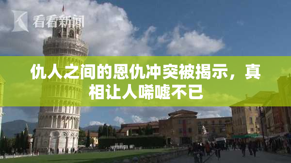 仇人之间的恩仇冲突被揭示，真相让人唏嘘不已