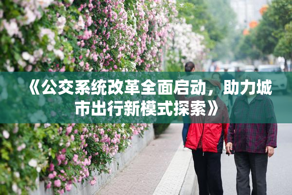 《公交系统改革全面启动，助力城市出行新模式探索》