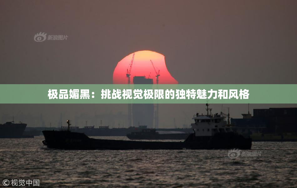 极品媚黑：挑战视觉极限的独特魅力和风格