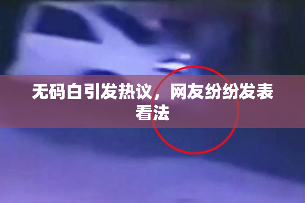 无码白引发热议，网友纷纷发表看法