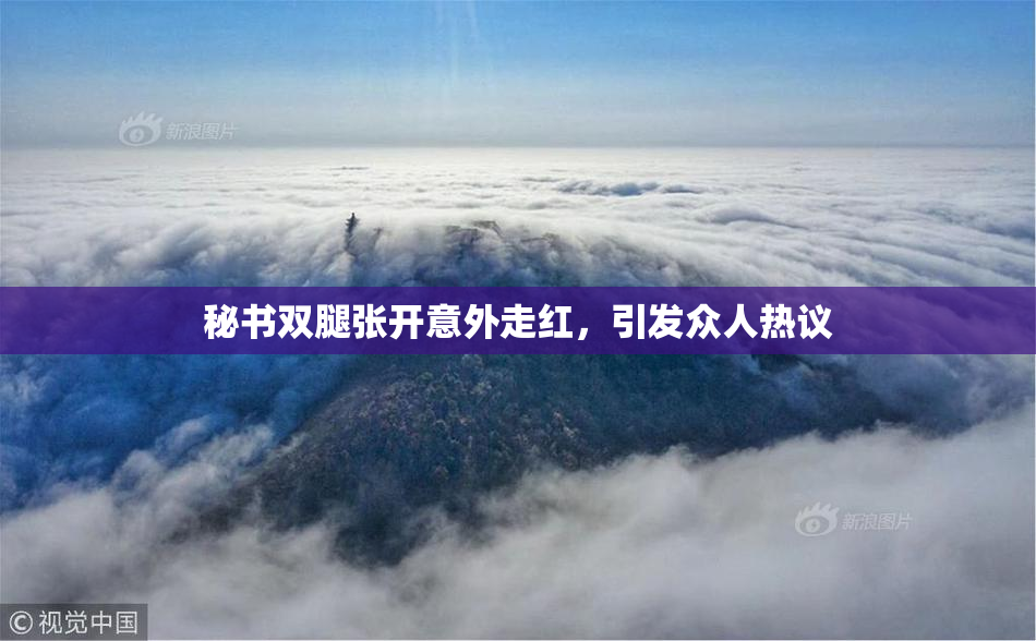 秘书双腿张开意外走红，引发众人热议