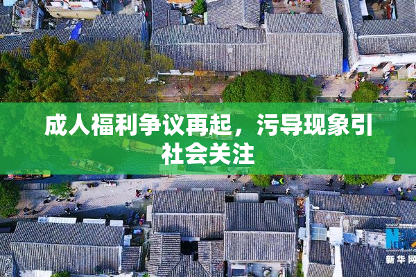 成人福利争议再起，污导现象引社会关注