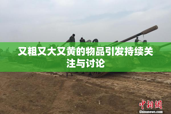 又粗又大又黄的物品引发持续关注与讨论