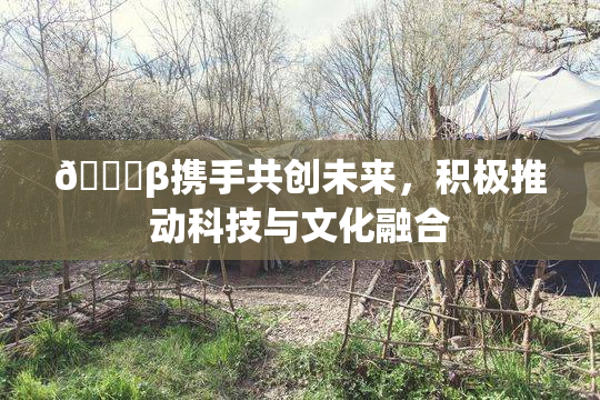 👙β携手共创未来，积极推动科技与文化融合
