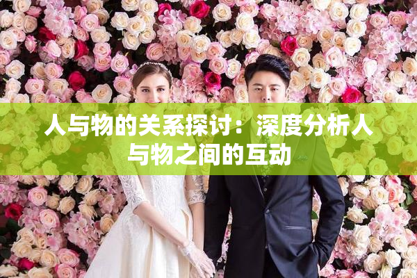 人与物的关系探讨：深度分析人与物之间的互动
