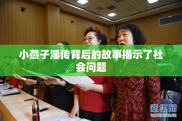 小燕子淫传背后的故事揭示了社会问题