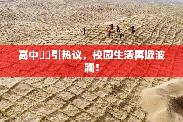 高中妺妺引热议，校园生活再掀波澜！