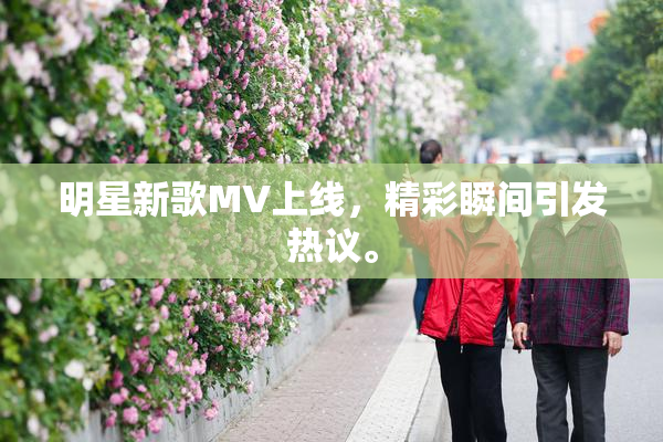 明星新歌MV上线，精彩瞬间引发热议。