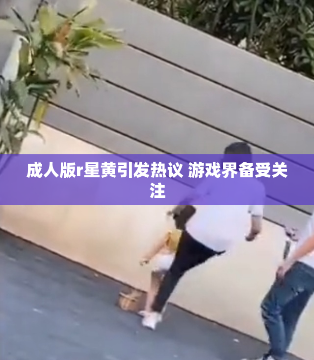 成人版r星黄引发热议 游戏界备受关注