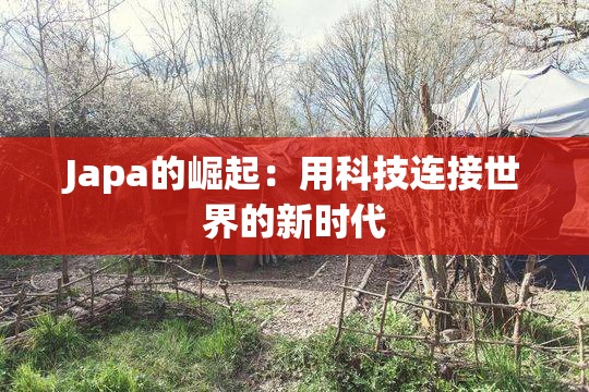 Japa的崛起：用科技连接世界的新时代