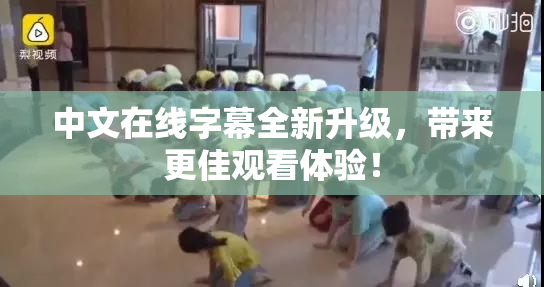 中文在线字幕全新升级，带来更佳观看体验！