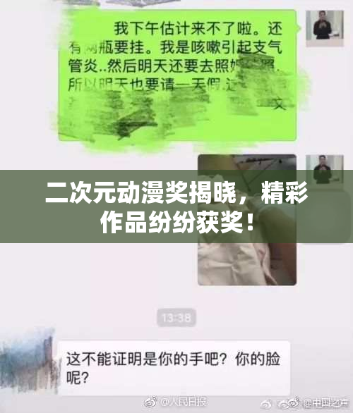 二次元动漫奖揭晓，精彩作品纷纷获奖！