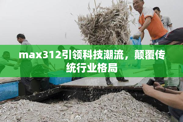 max312引领科技潮流，颠覆传统行业格局