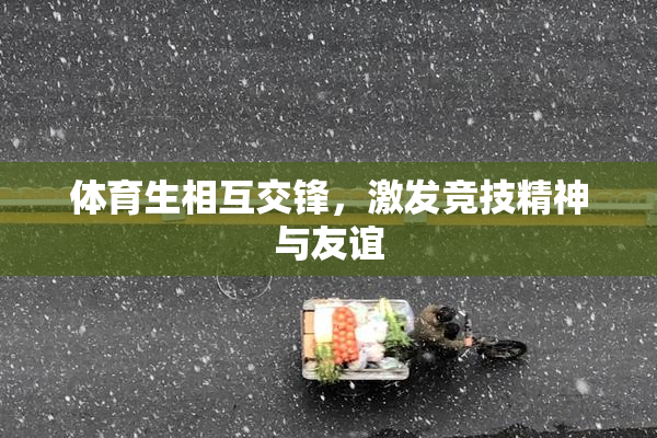 体育生相互交锋，激发竞技精神与友谊