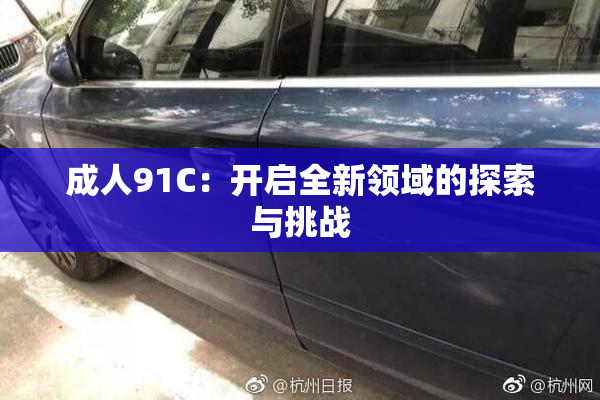 成人91C：开启全新领域的探索与挑战