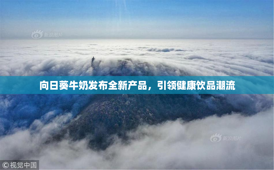 向日葵牛奶发布全新产品，引领健康饮品潮流