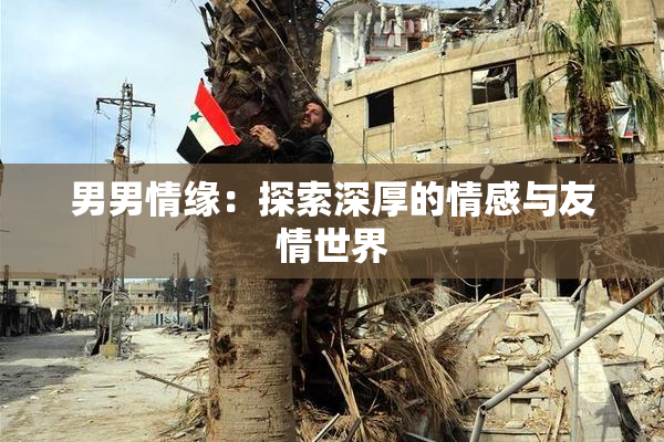 男男情缘：探索深厚的情感与友情世界