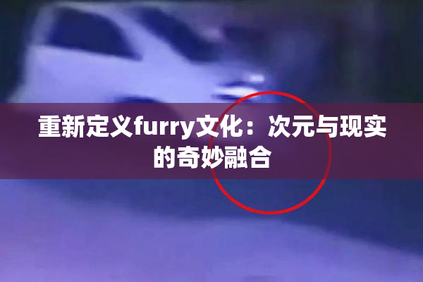 重新定义furry文化：次元与现实的奇妙融合