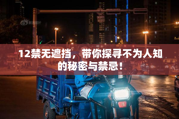 12禁无遮挡，带你探寻不为人知的秘密与禁忌！