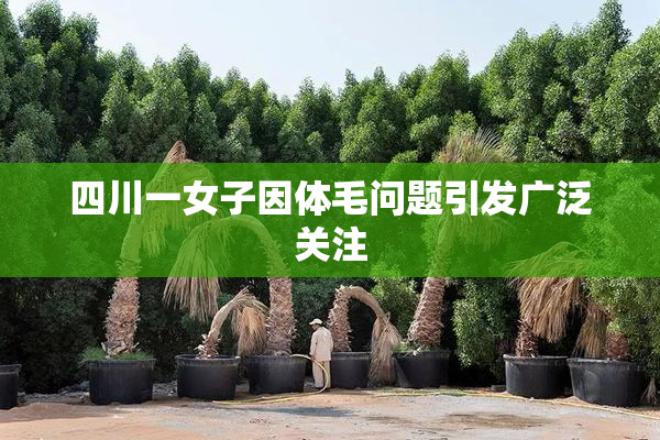 四川一女子因体毛问题引发广泛关注