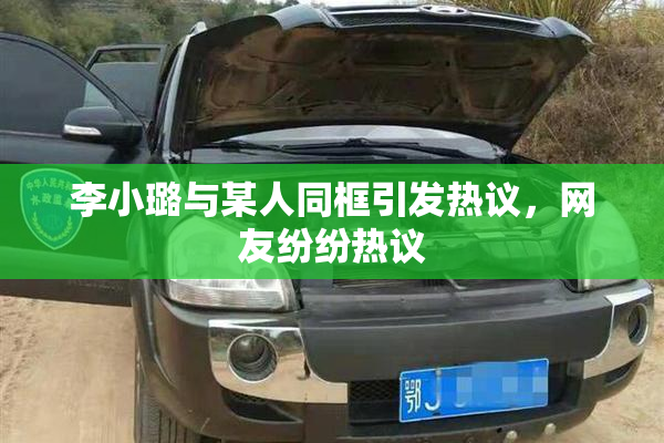 李小璐与某人同框引发热议，网友纷纷热议