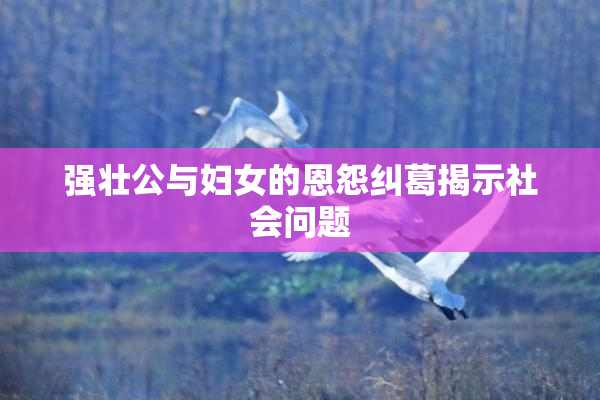 强壮公与妇女的恩怨纠葛揭示社会问题