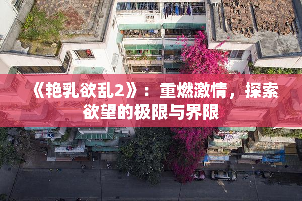 《艳乳欲乱2》：重燃激情，探索欲望的极限与界限