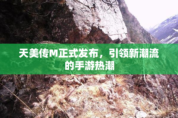 天美传M正式发布，引领新潮流的手游热潮