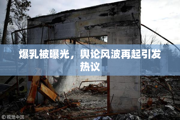 爆乳被曝光，舆论风波再起引发热议