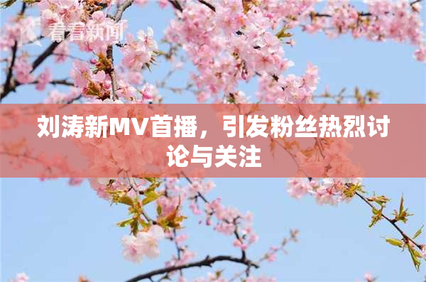 刘涛新MV首播，引发粉丝热烈讨论与关注