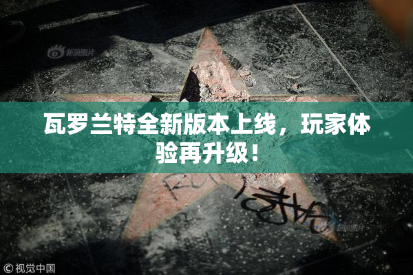 瓦罗兰特全新版本上线，玩家体验再升级！