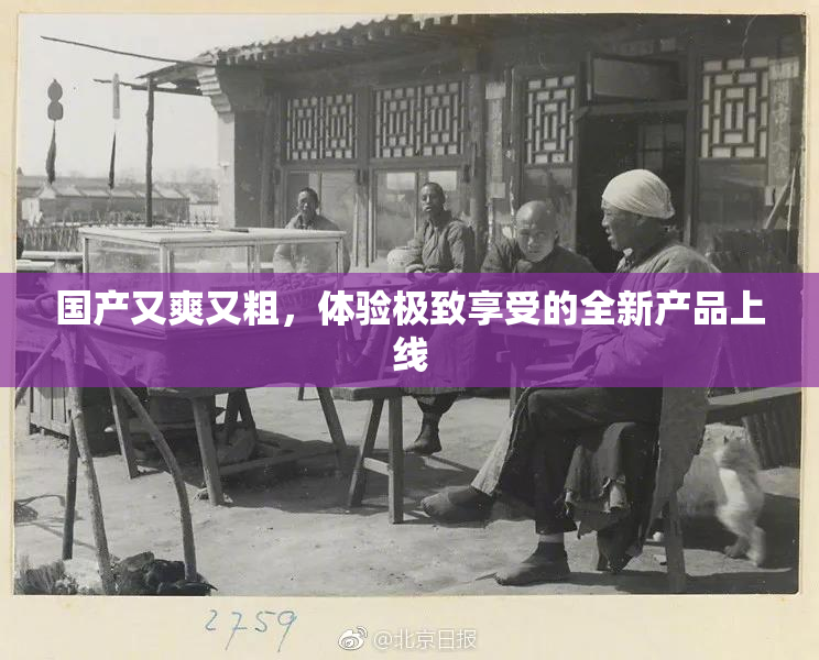 国产又爽又粗，体验极致享受的全新产品上线