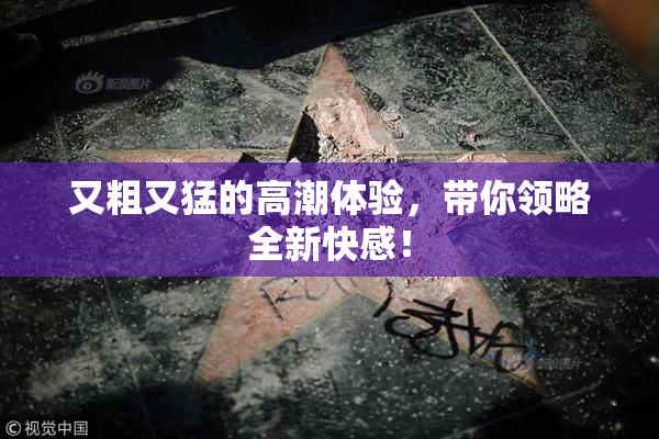 又粗又猛的高潮体验，带你领略全新快感！