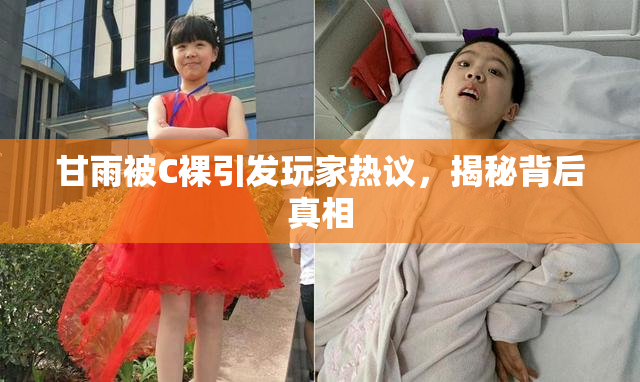甘雨被C裸引发玩家热议，揭秘背后真相