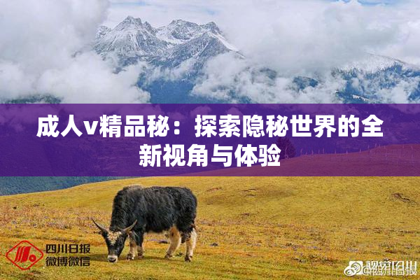 成人v精品秘：探索隐秘世界的全新视角与体验