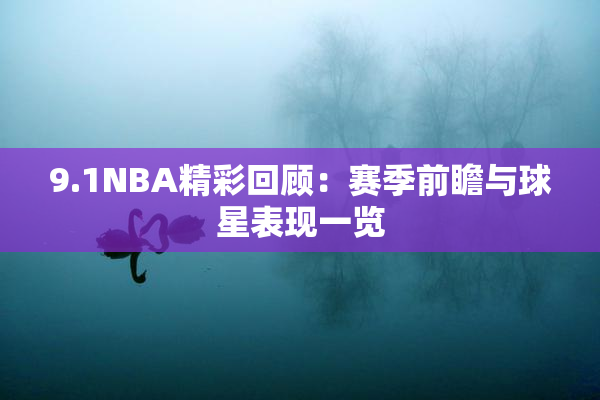 9.1NBA精彩回顾：赛季前瞻与球星表现一览