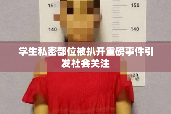 学生私密部位被扒开重磅事件引发社会关注