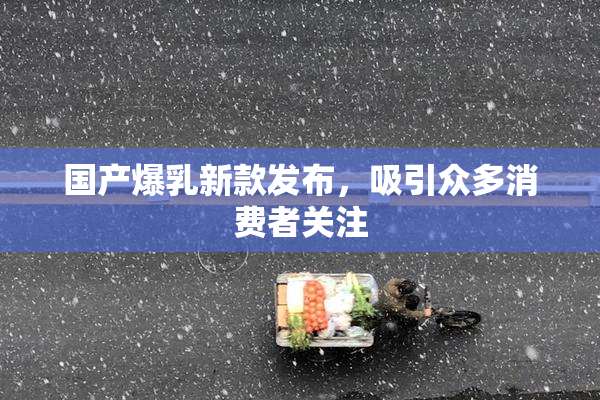 国产爆乳新款发布，吸引众多消费者关注
