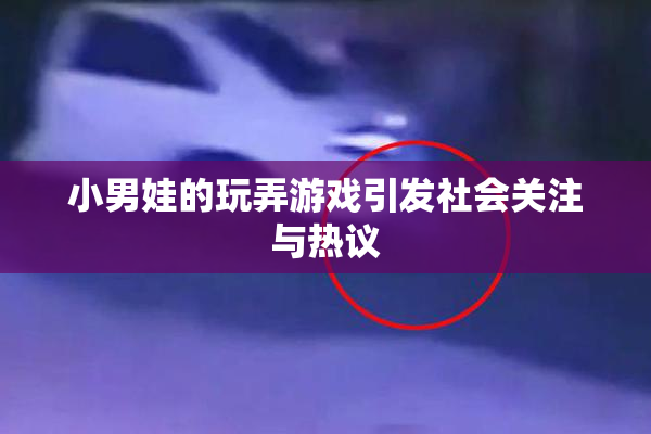 小男娃的玩弄游戏引发社会关注与热议