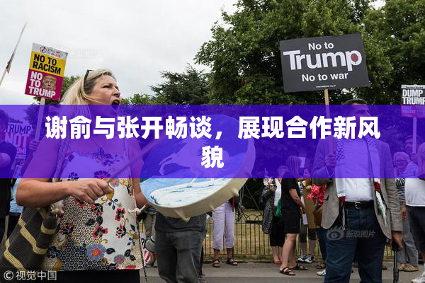 谢俞与张开畅谈，展现合作新风貌