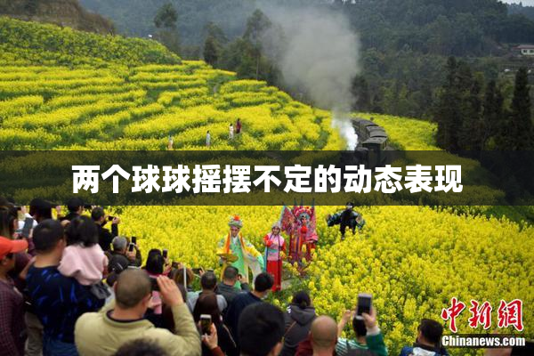 两个球球摇摆不定的动态表现
