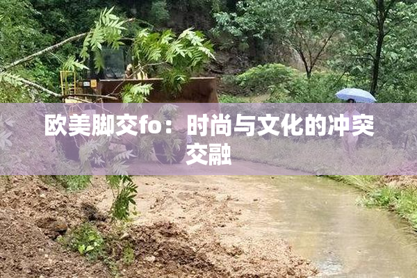 欧美脚交fo：时尚与文化的冲突交融